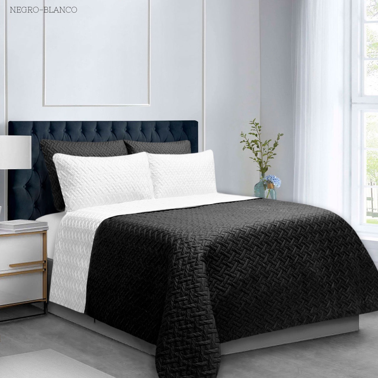 Cubre Cama Doble Faz 3 piezas