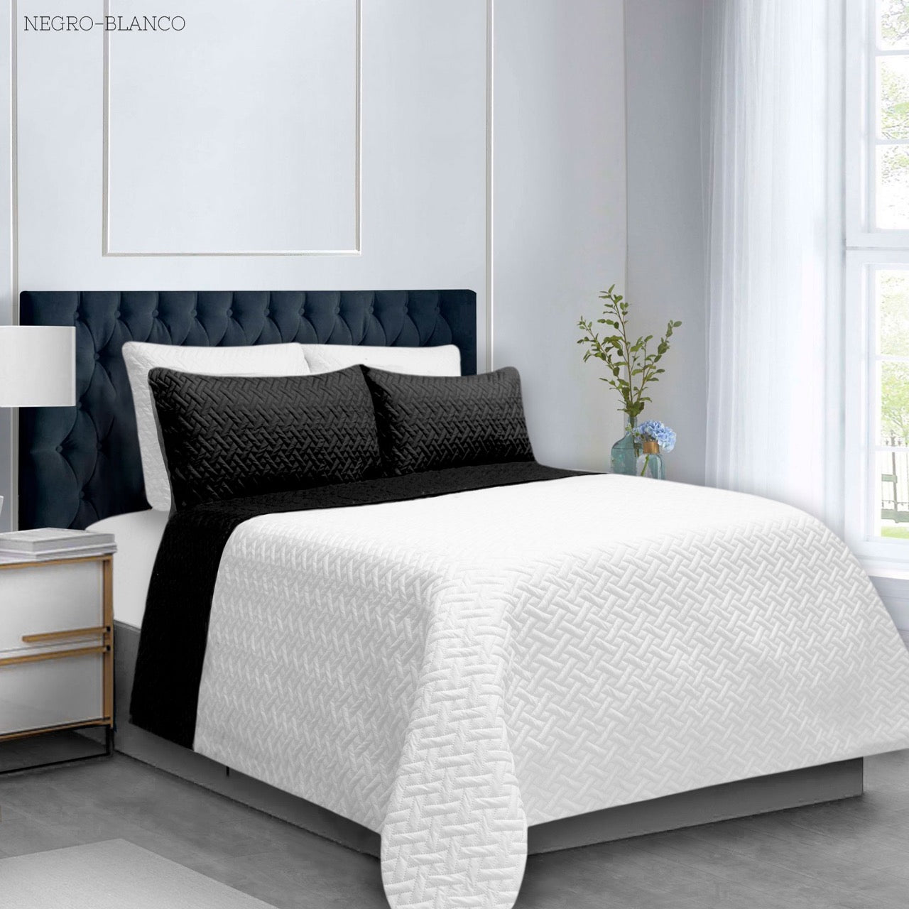 Cubre Cama Doble Faz 3 piezas