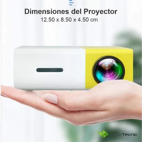 Mini proyector LED portátil