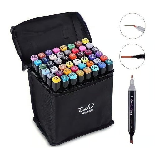 Kit de Marcadores con Punta Doble