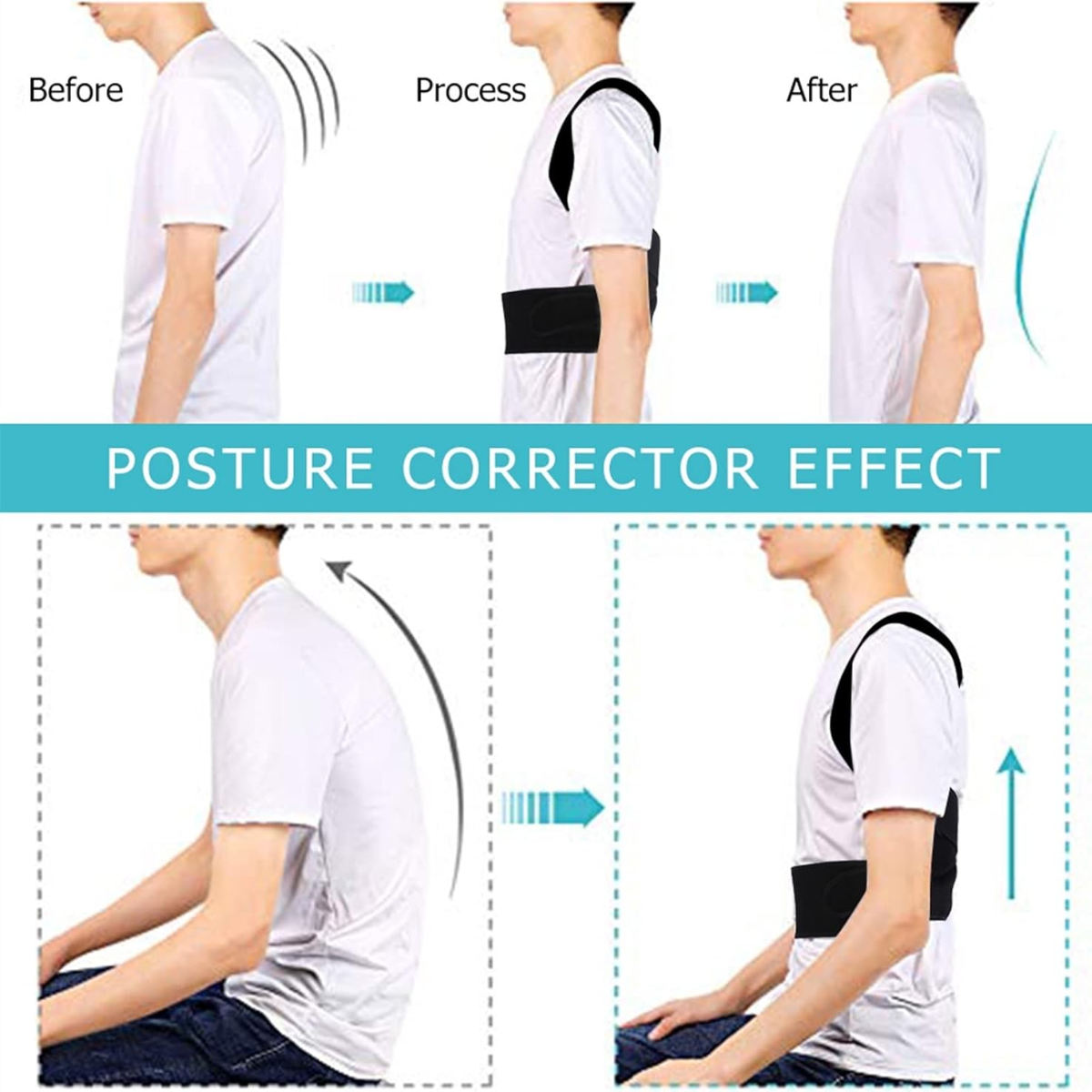 ErgoPostura - Corrector De Postura Ajustable