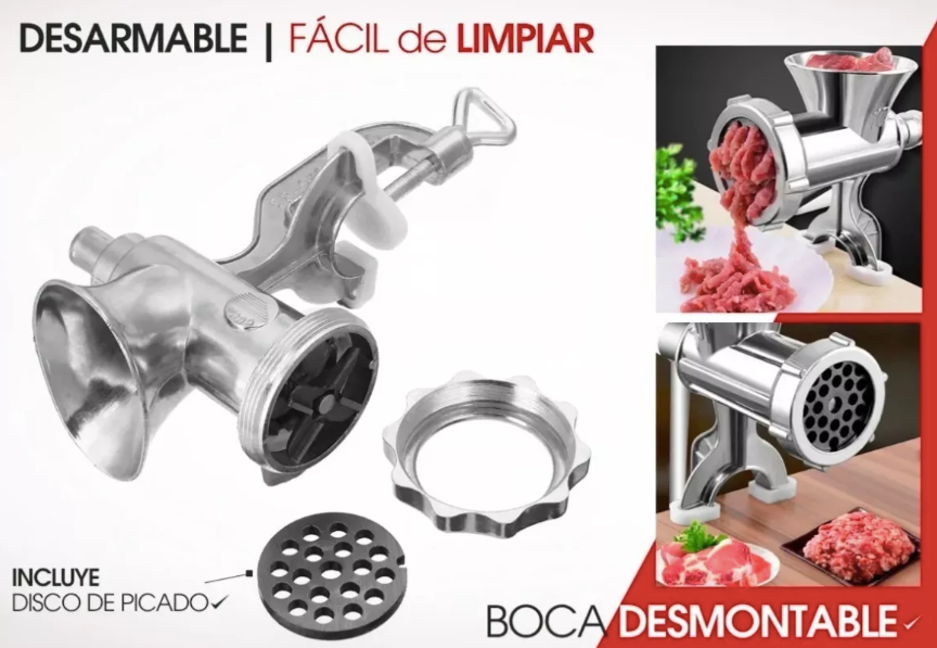 Maquina De Moler En Aluminio Inoxidable