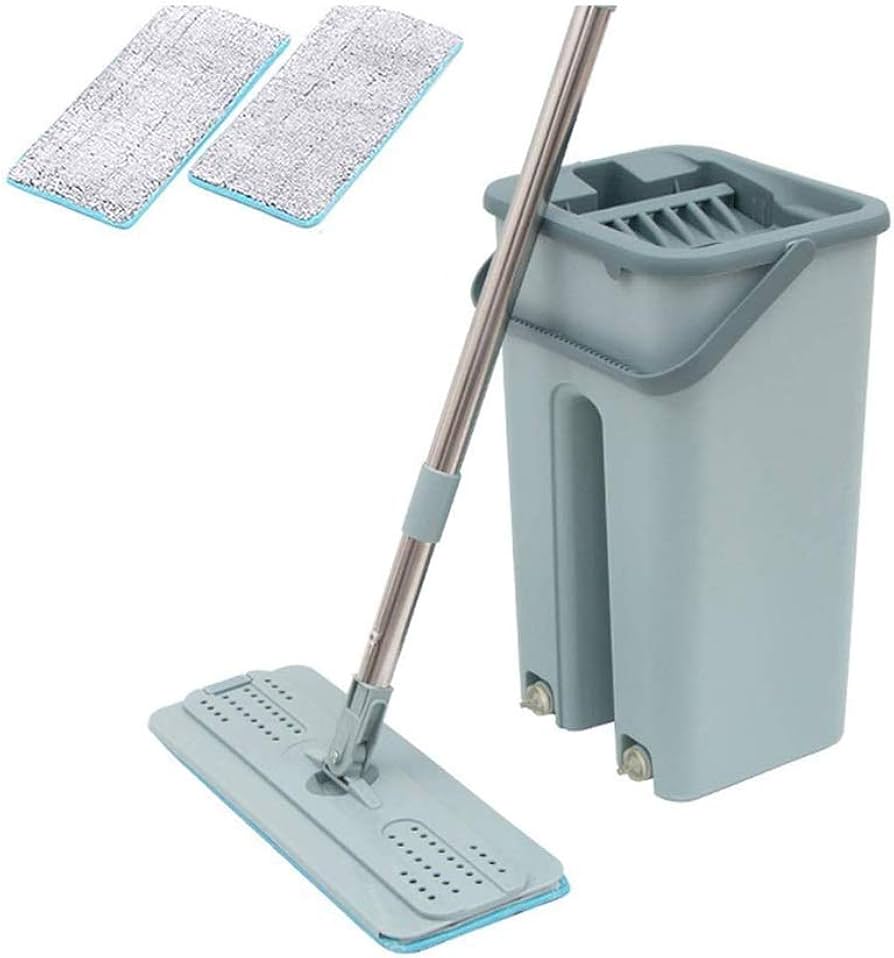 Flat Mop + Balde Lava y Seca