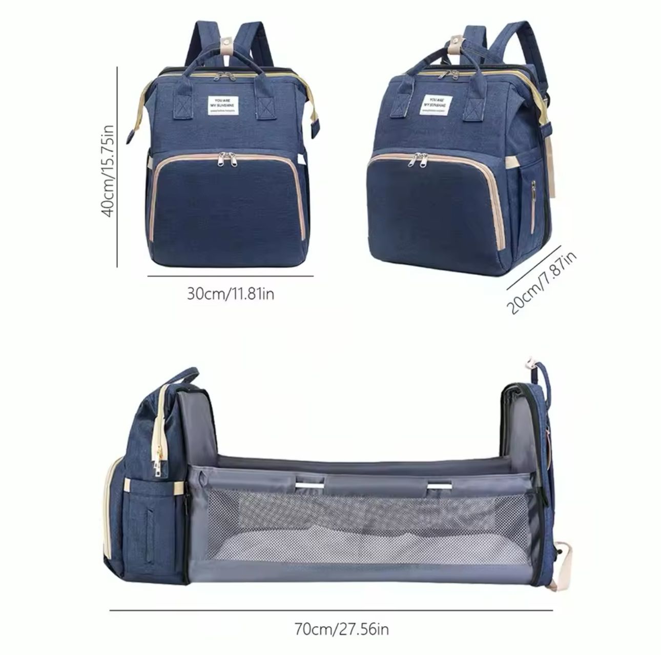 Mochila Maternidad Multifuncional Impermeable
