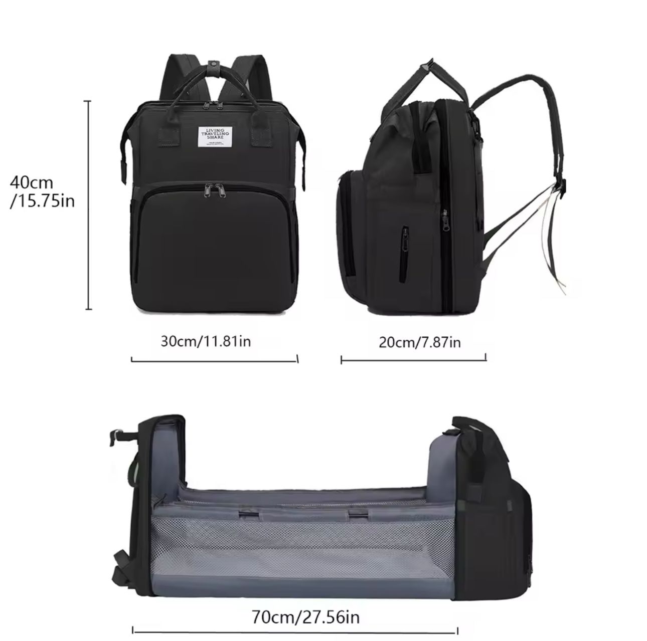 Mochila Maternidad Multifuncional Impermeable
