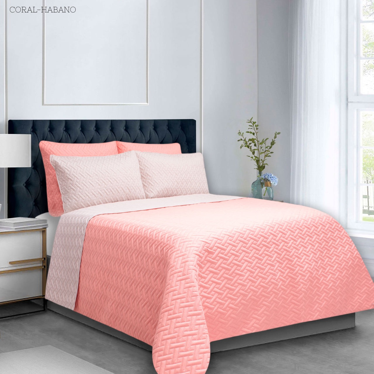 Cubre Cama Doble Faz 3 piezas