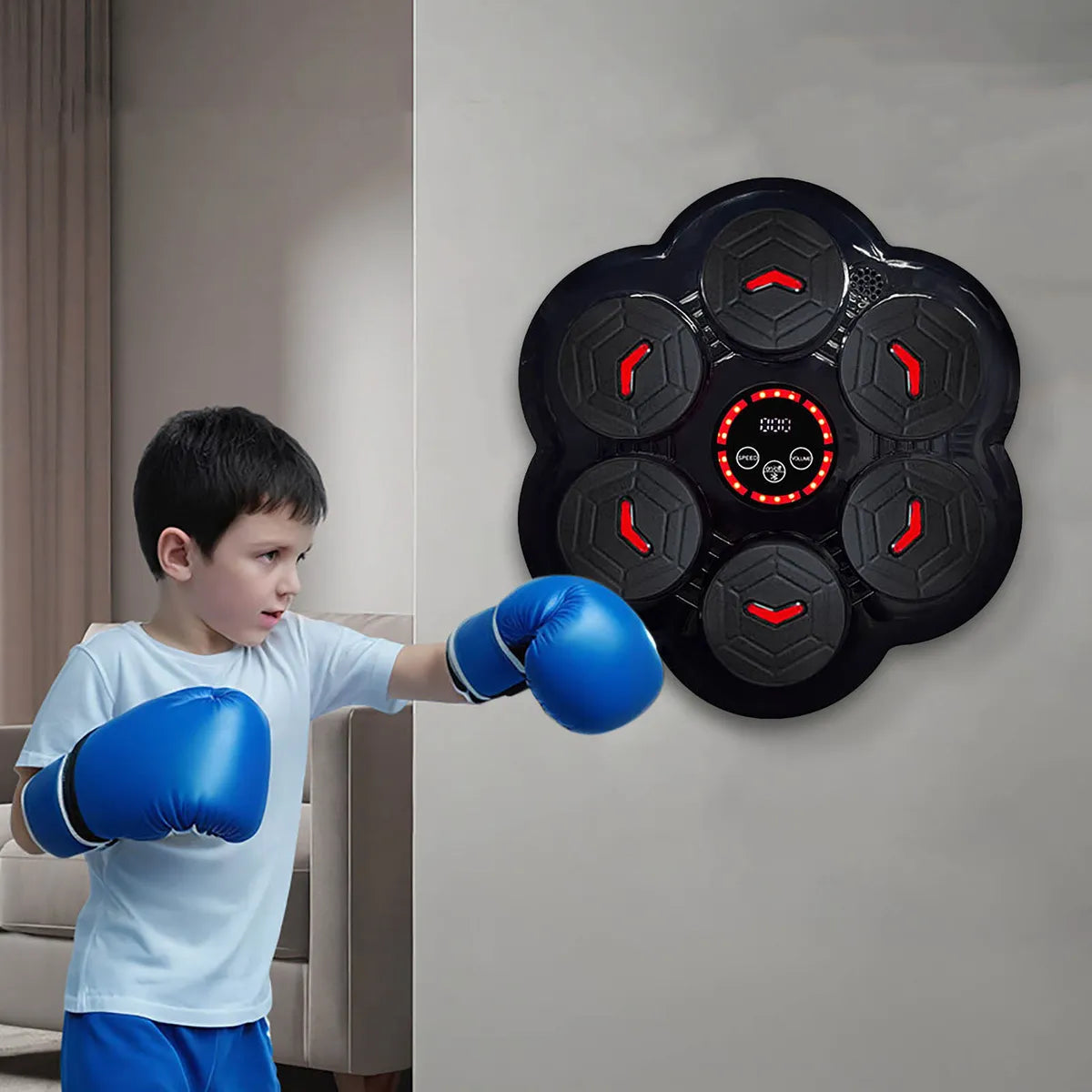 Máquina de Boxeo Musical Inteligente