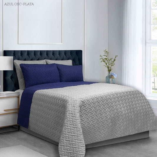 Cubre Cama Doble Faz 3 piezas