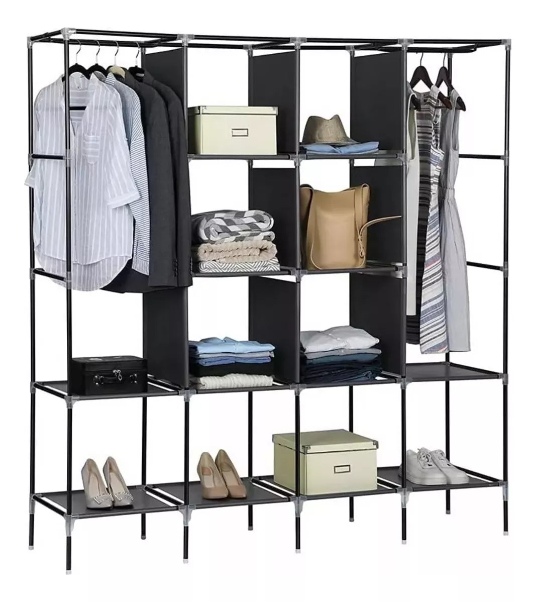 Closet Ropero 4 Modulos Armario Armable