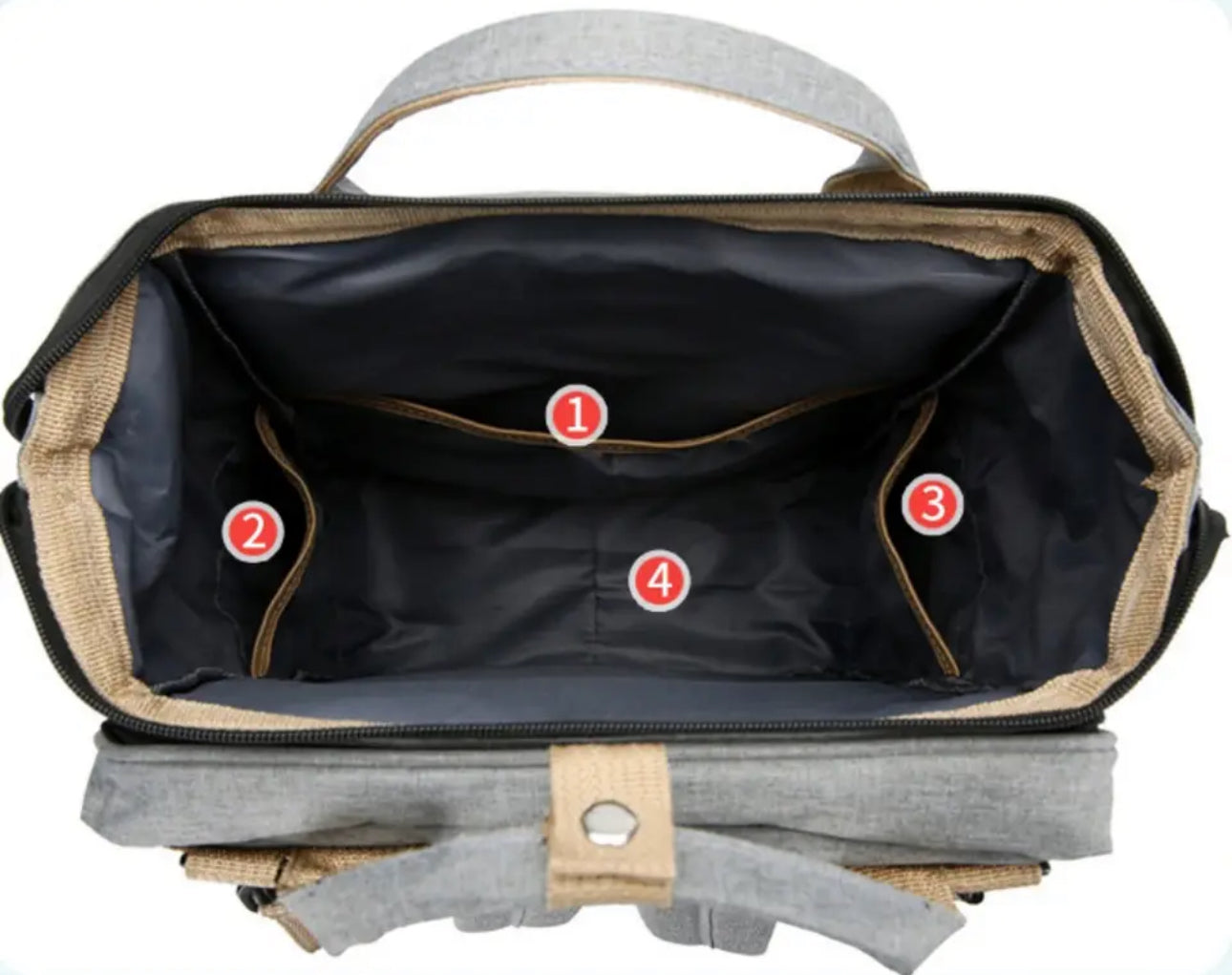 Mochila Maternidad Multifuncional Impermeable