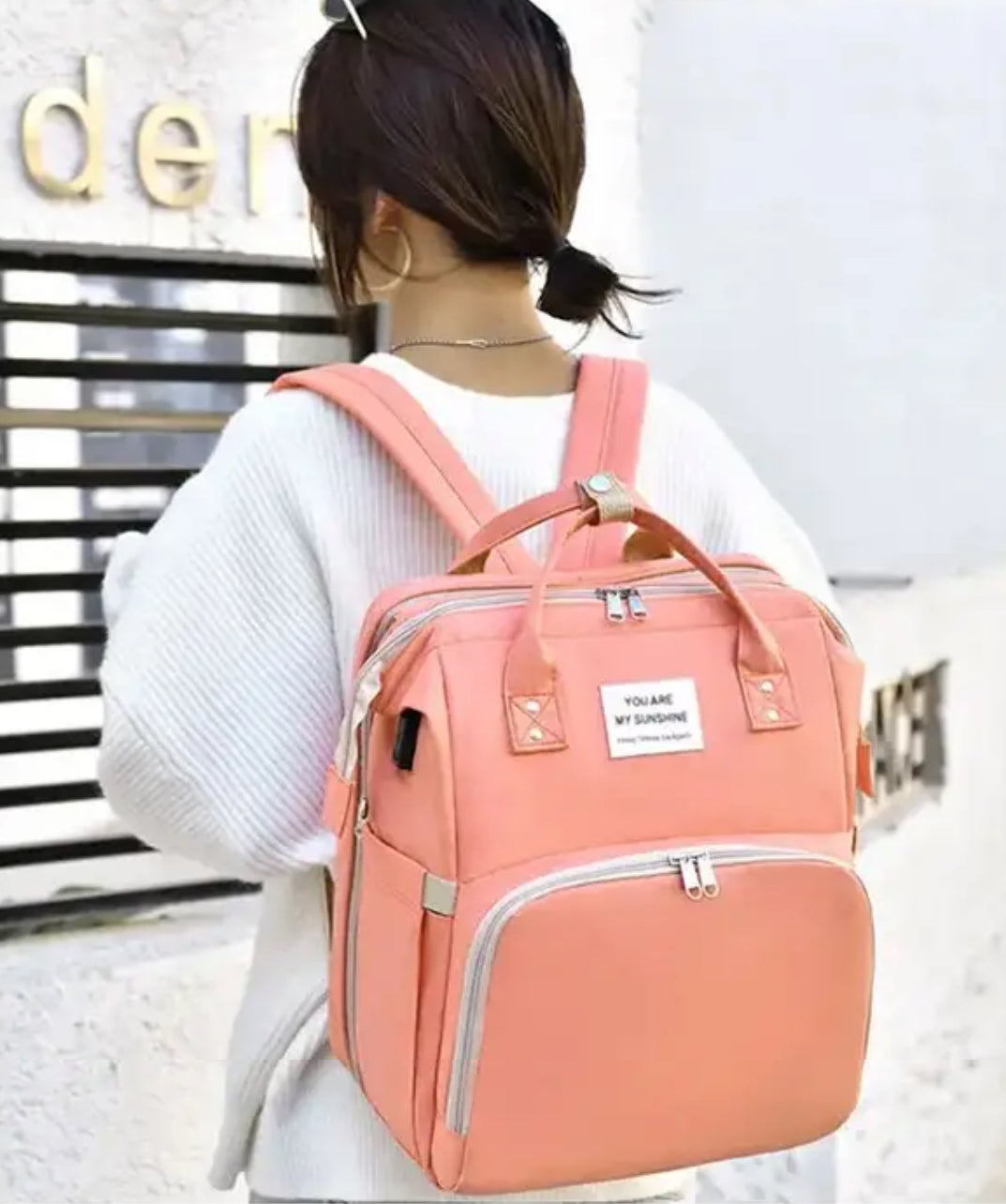 Mochila Maternidad Multifuncional Impermeable