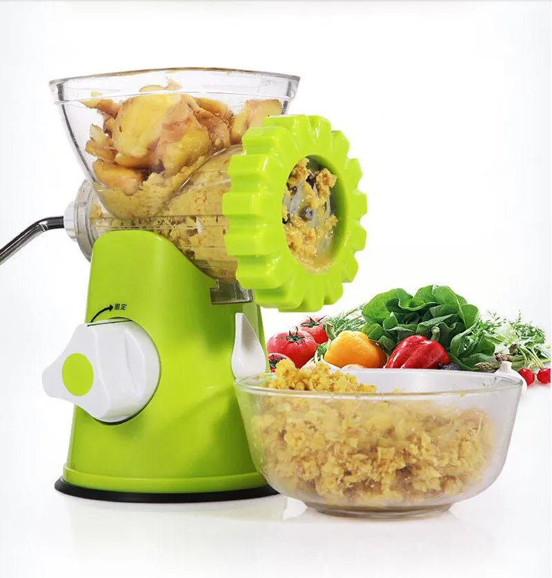 Molino de Carne Manual con Boquilla