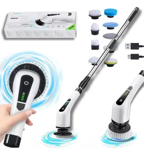 Cepillo Eléctrico de Limpieza Inalámbrico 9 en 1